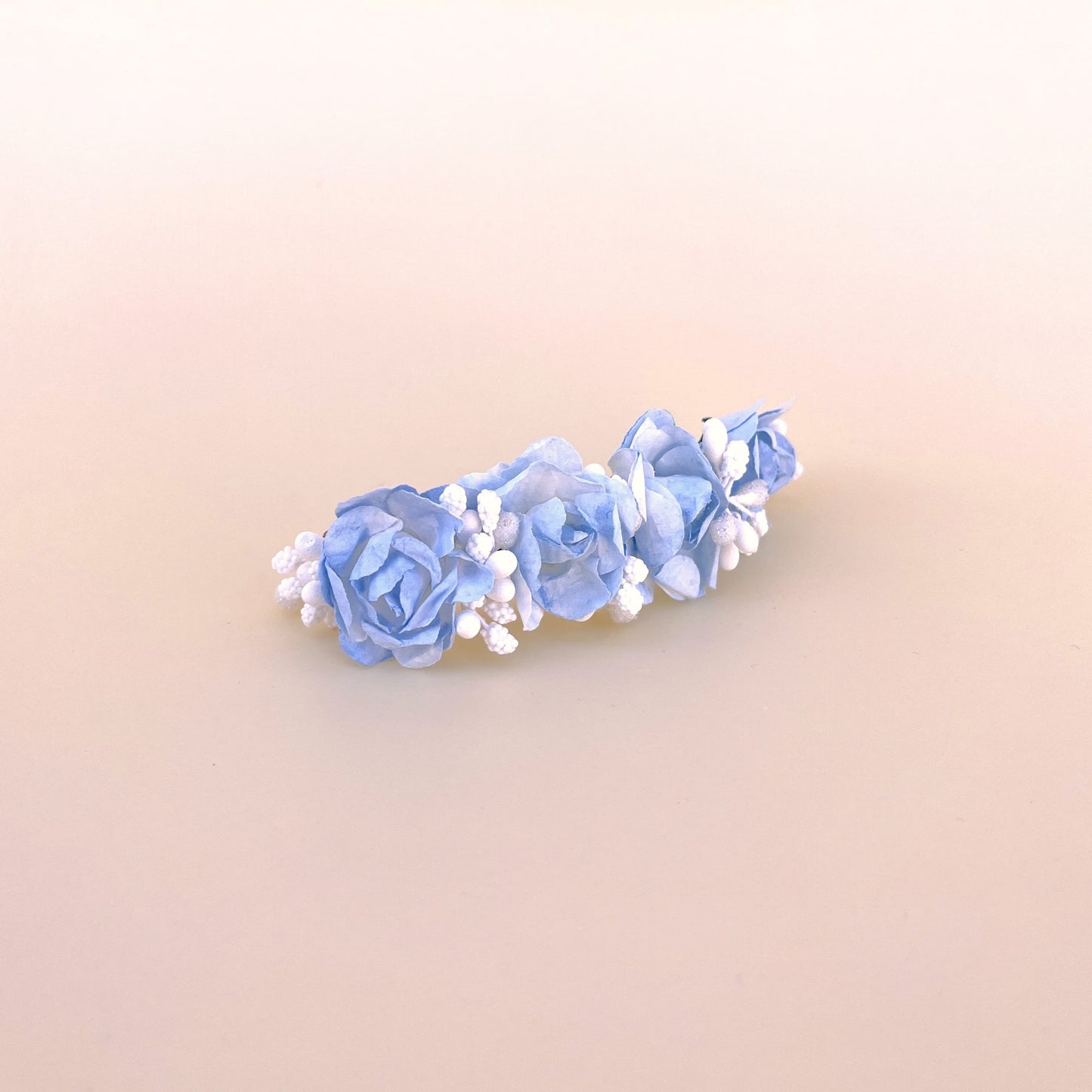 Tocado PISTILLOS muñeca - celeste