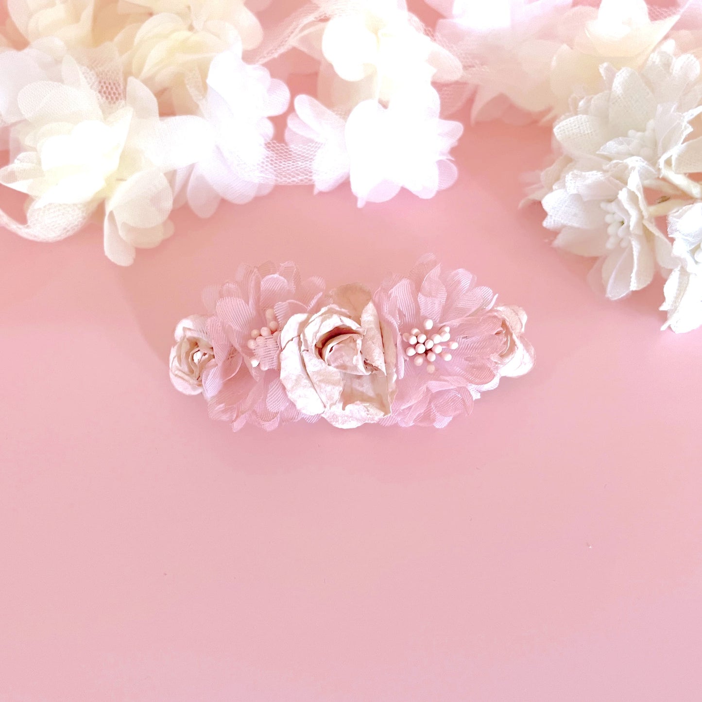 Tocado ROCHAS muñeca - Rosas