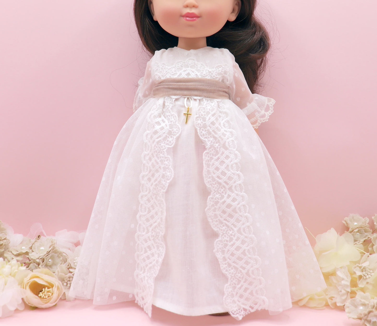 Vestido comunión muñeca Catalina