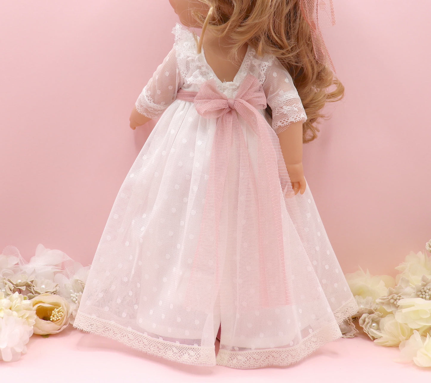 Vestido comunión muñeca Gala