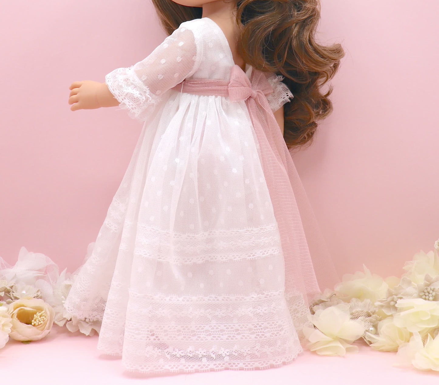 Vestido comunión muñeca Constantine