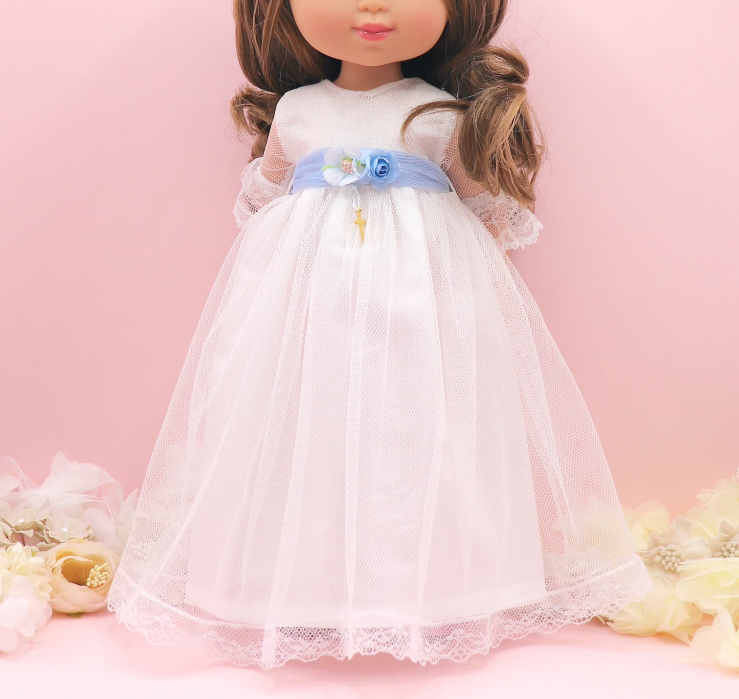 Vestido comunión muñeca Dulcinea