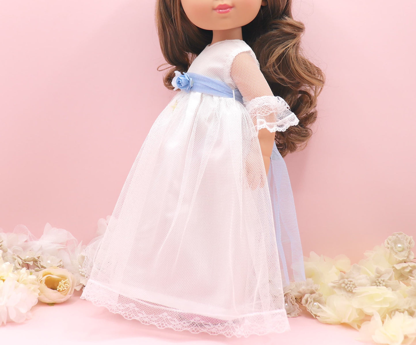 Vestido comunión muñeca Dulcinea