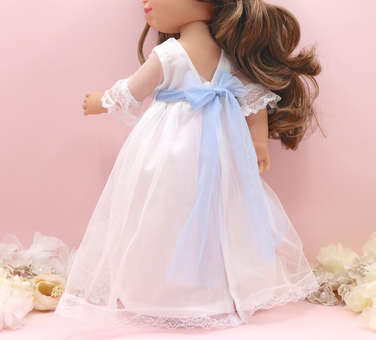 Vestido comunión muñeca Dulcinea