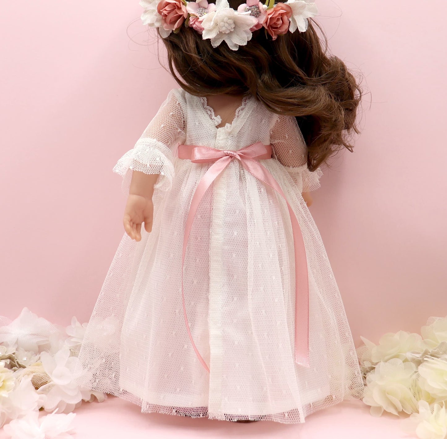 Muñeca de comunión personalizada con vestido Helena