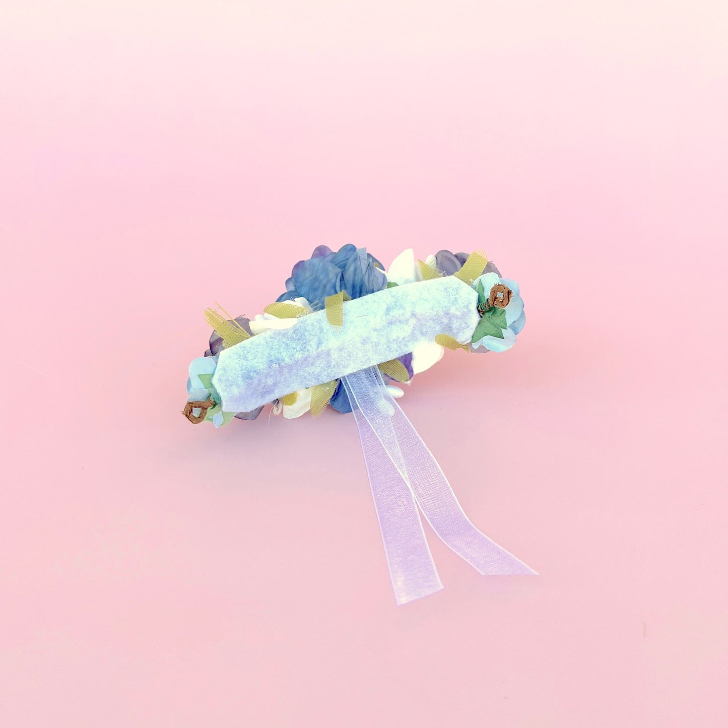 Cocar de boneca ANAIS - azul índigo
