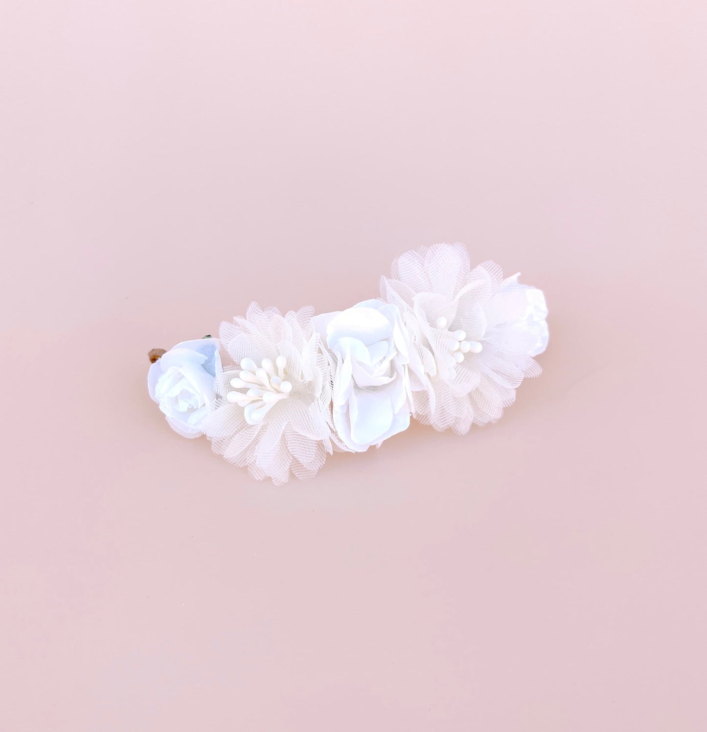Tocado ROCHAS muñeca - Blanco