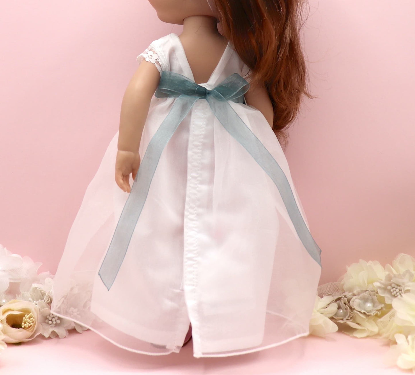 Vestido de comunhão boneca Ninfa
