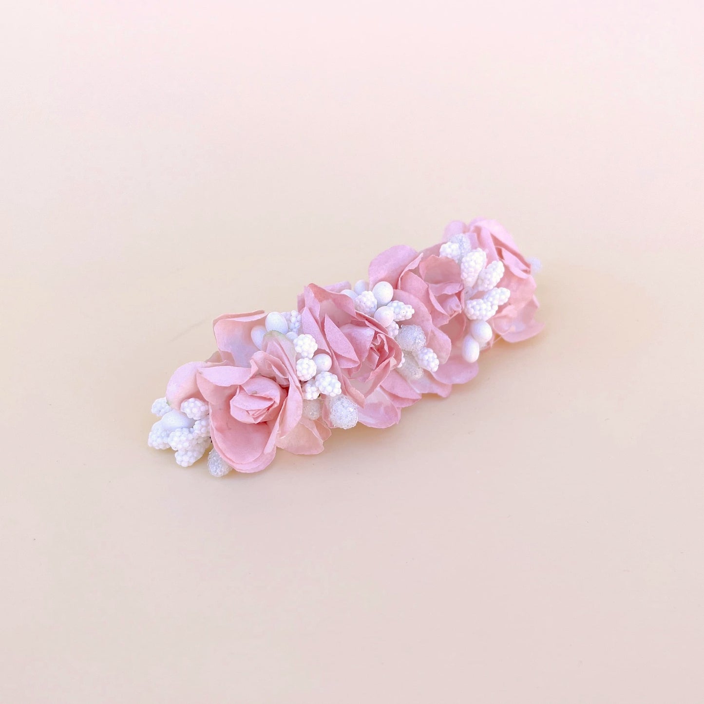 Tocado PISTILLOS muñeca - rosa palo