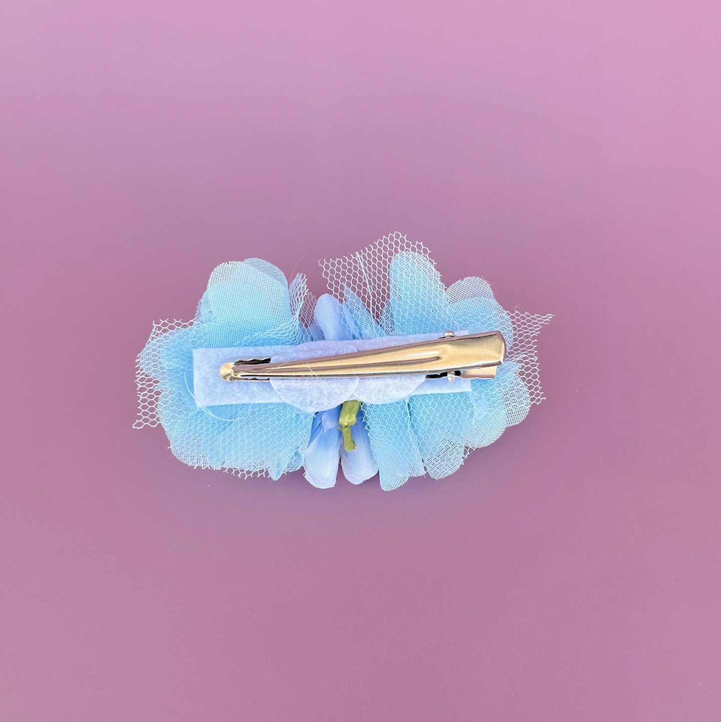 Clipe de boneca CHIEF AND TULLE - azul claro