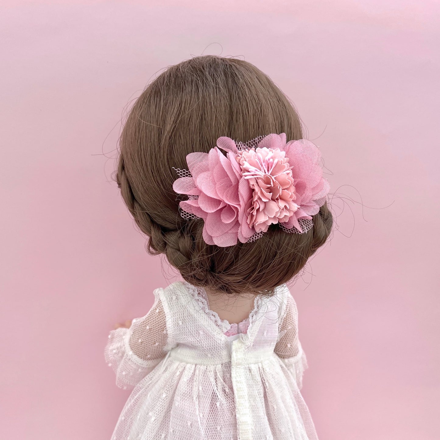 Pinza GASA Y TUL muñeca - rosa Francia