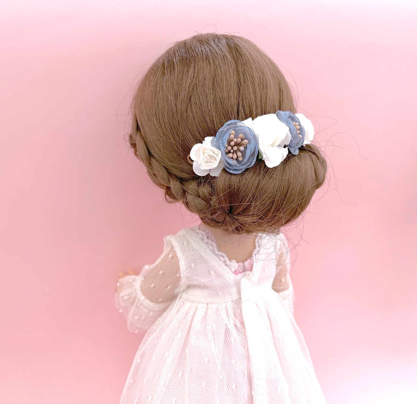 Tocado ROCHAS muñeca - Azul