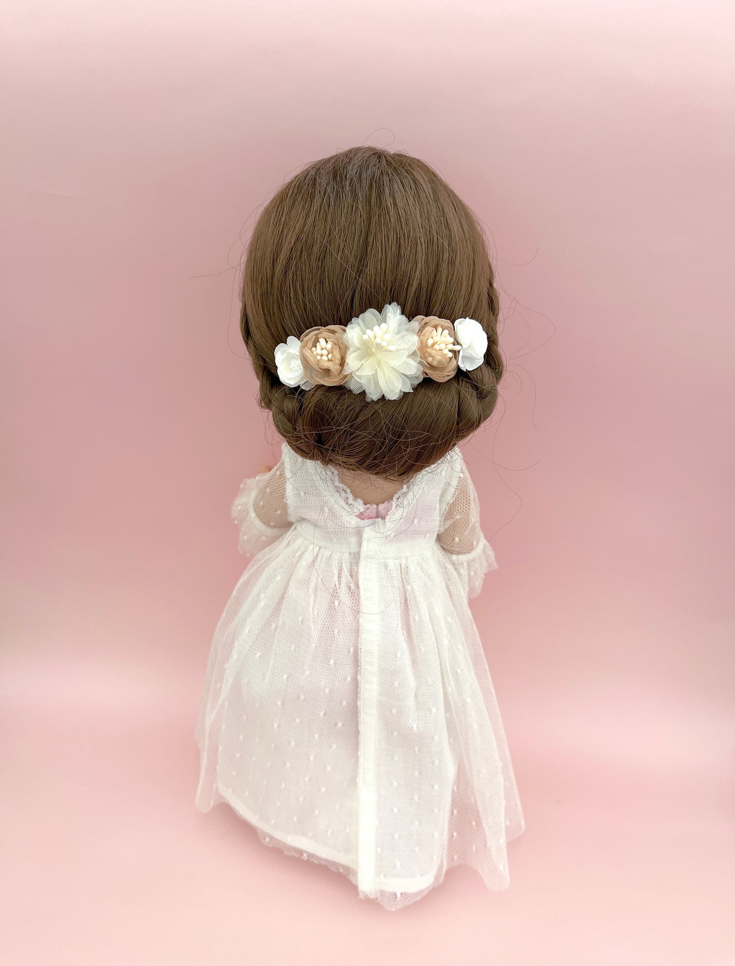 Tocado ROCHAS muñeca - Caramelo