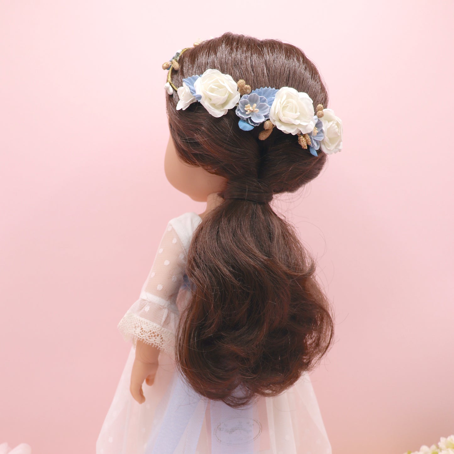 Coleta elegance- peinado muñeca