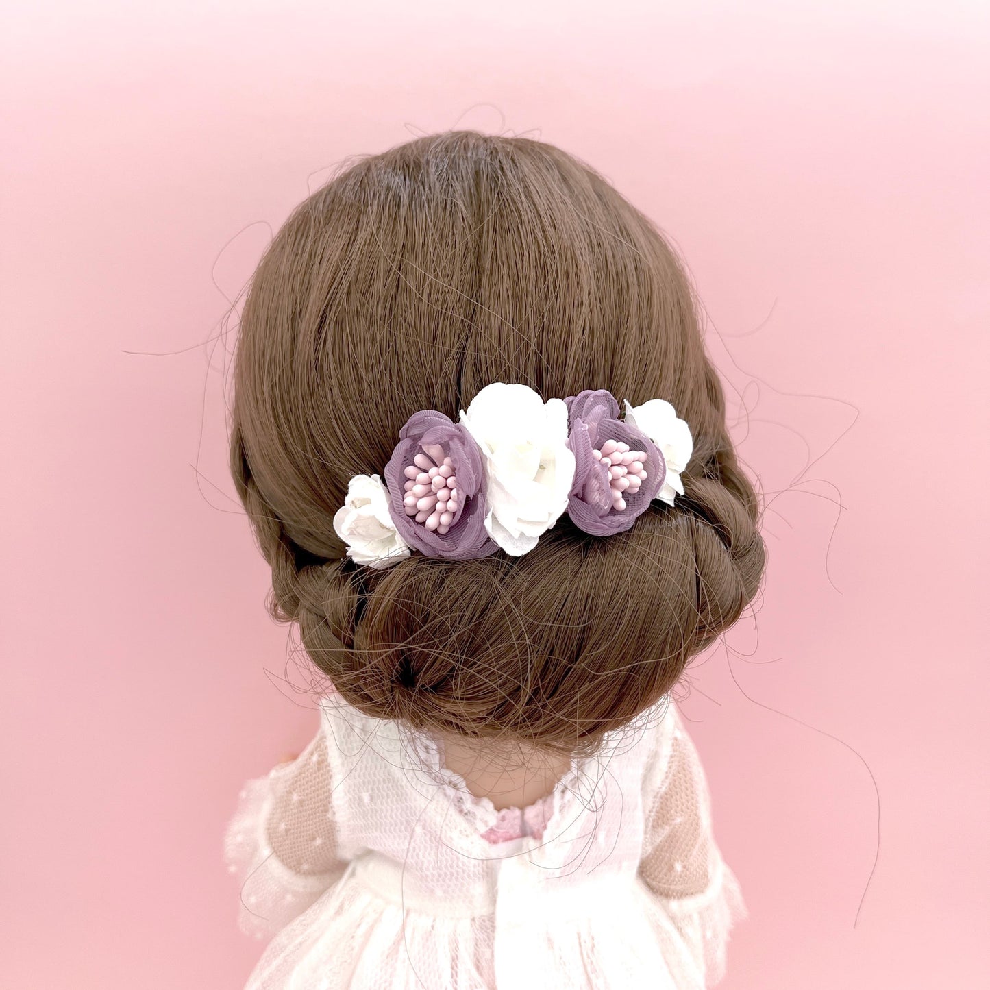 Tocado ROCHAS muñeca - Morado