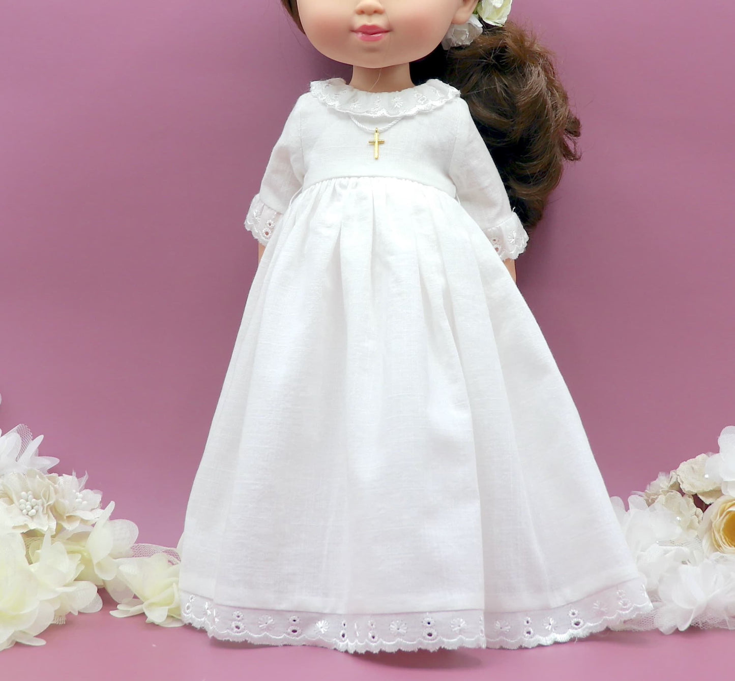 Vestido comunión muñeca Cristina Lino