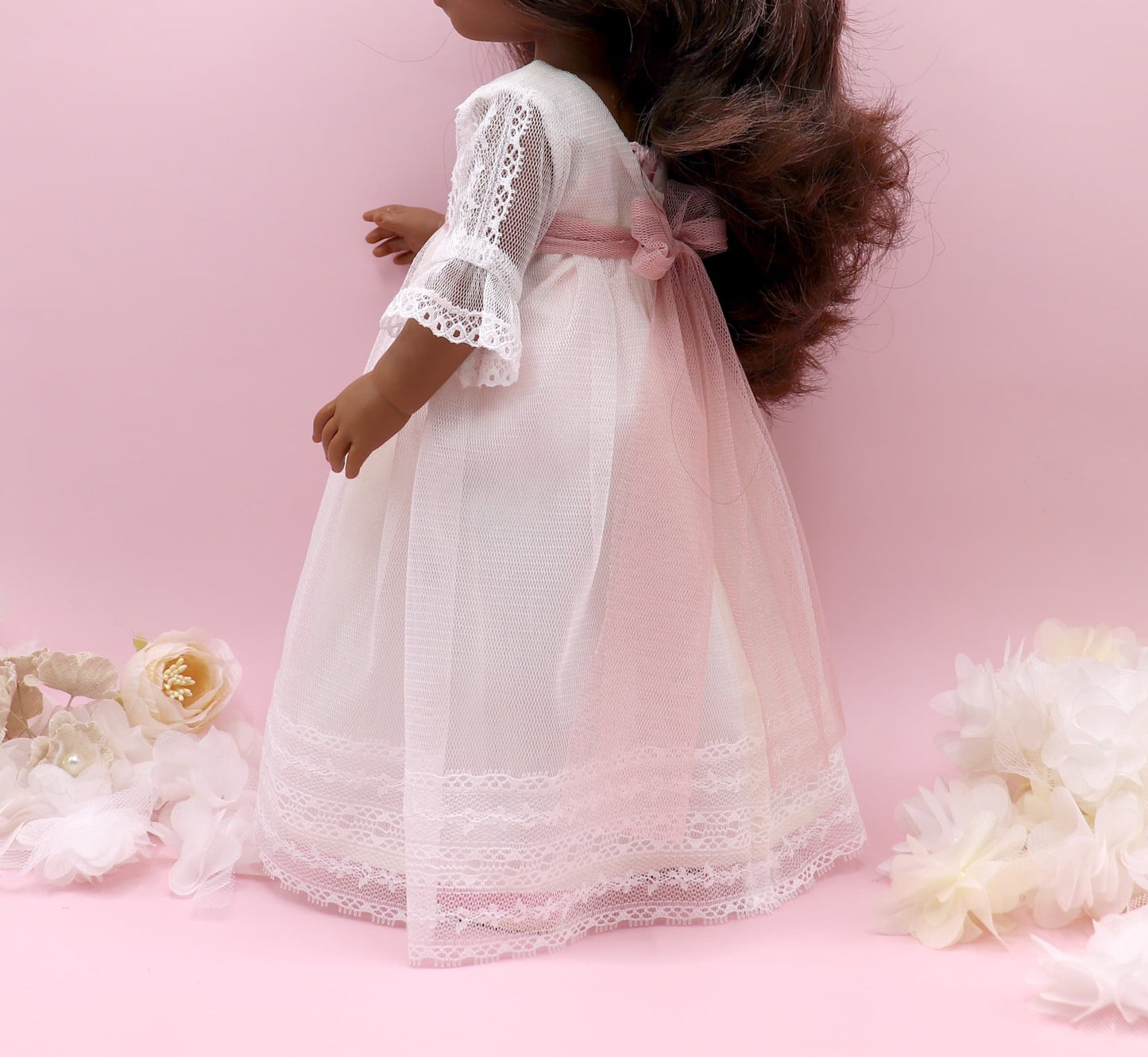 Vestido comunión muñeca Isis