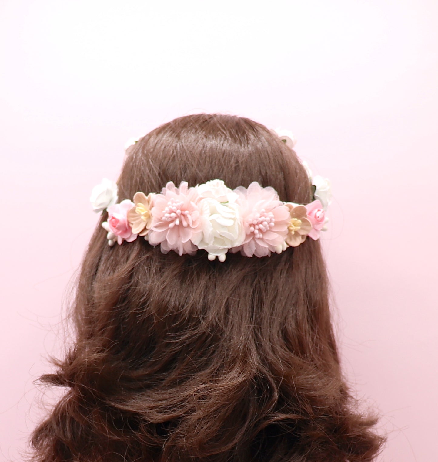 Coronita IMPERIAL muñeca - rosa