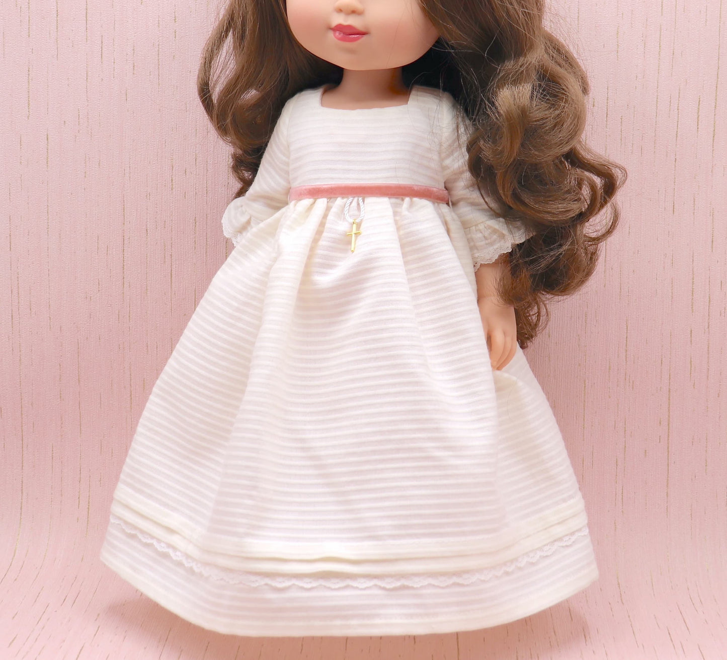 Vestido de comunhão boneca Victoria