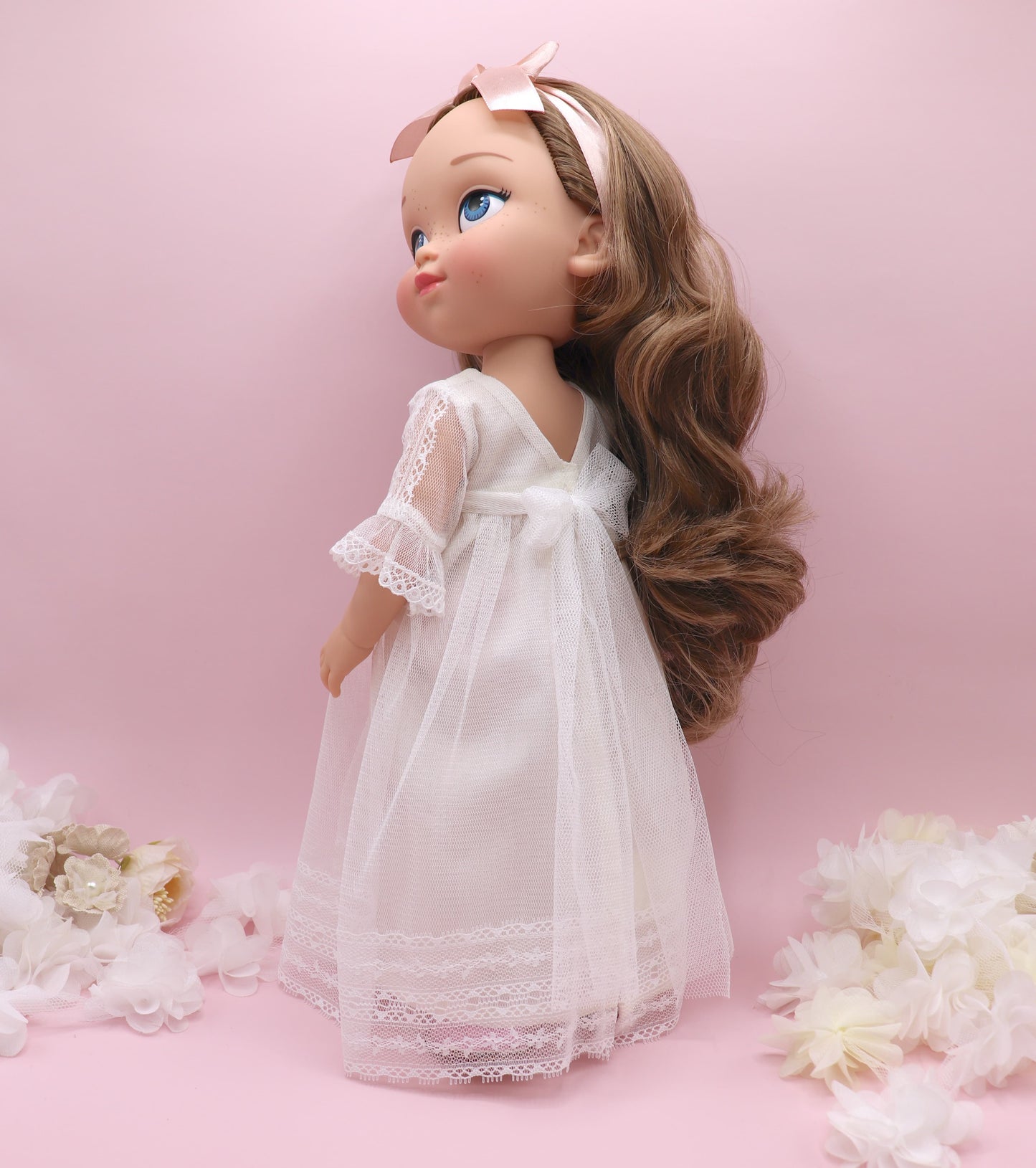 Muñeca de comunión personalizada con vestido Isis