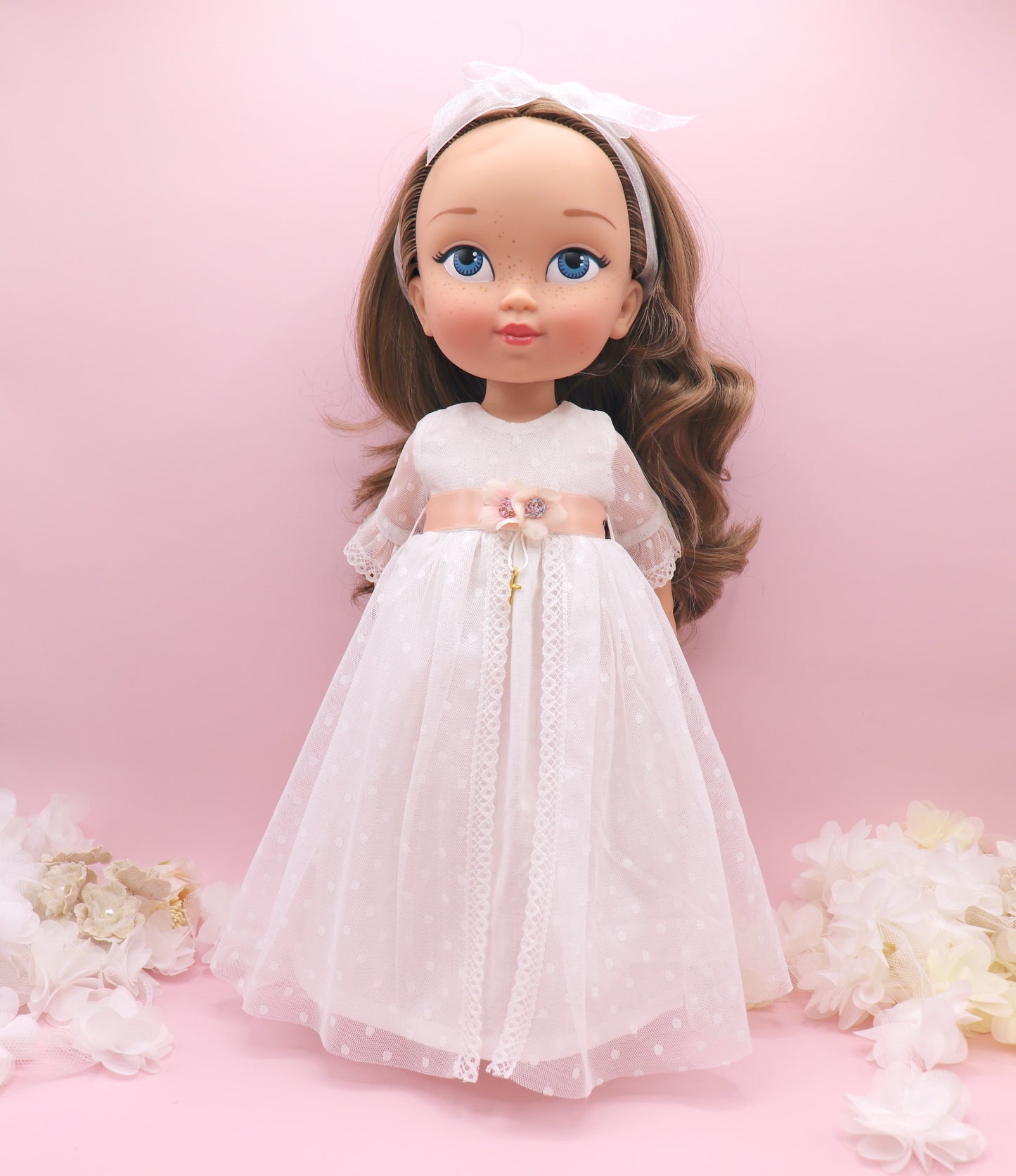 Muñeca de comunión personalizada con vestido Regina