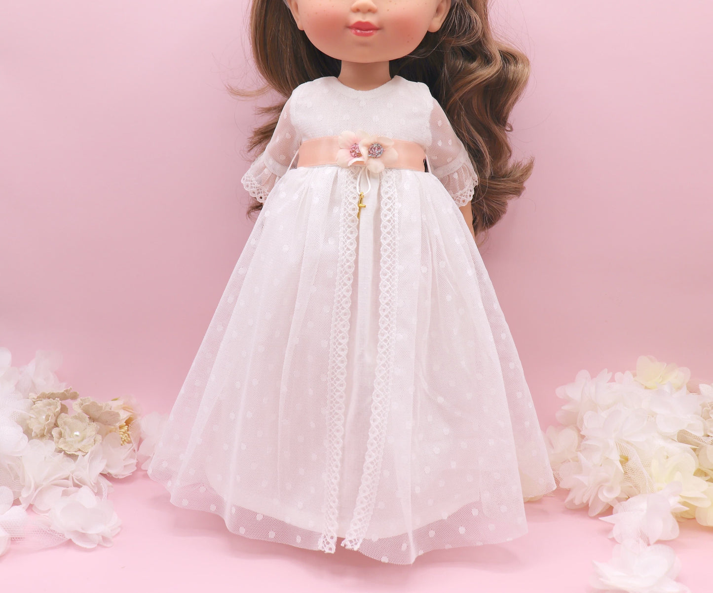 Regina doll communion dress