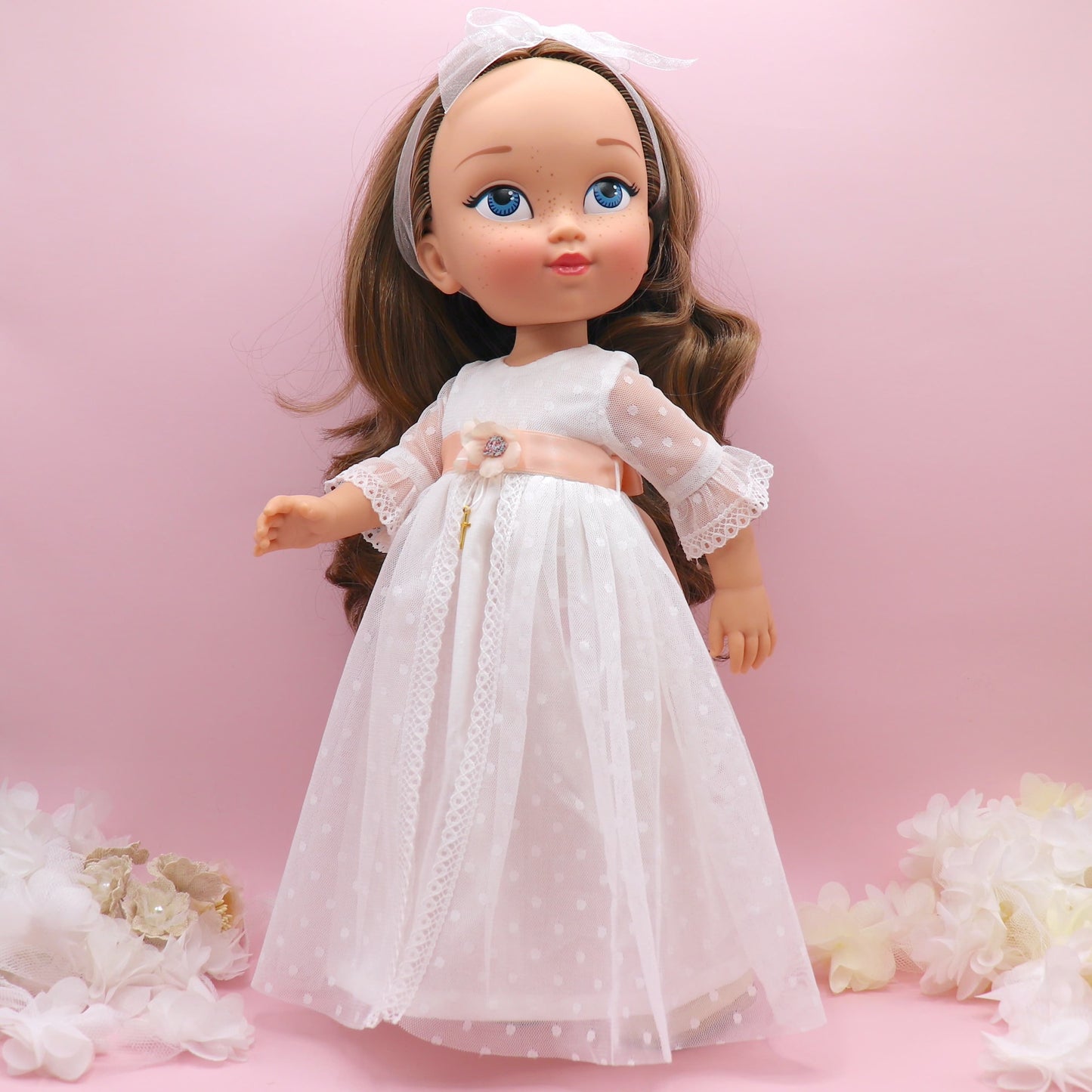 Muñeca de comunión personalizada con vestido Regina