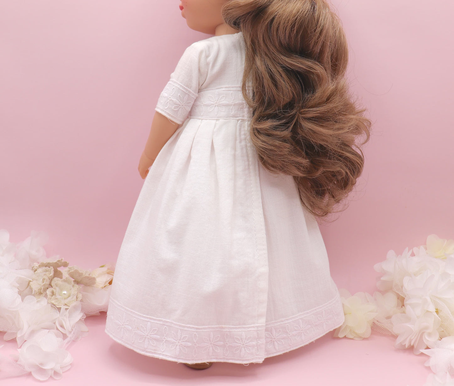 Martha plumeti doll communion dress