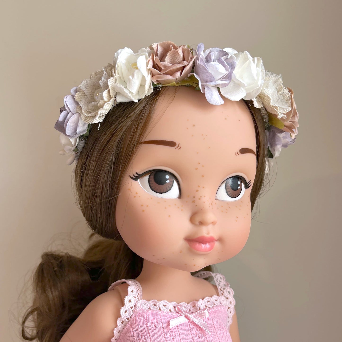 Coronita DUQUESA muñeca - Morado