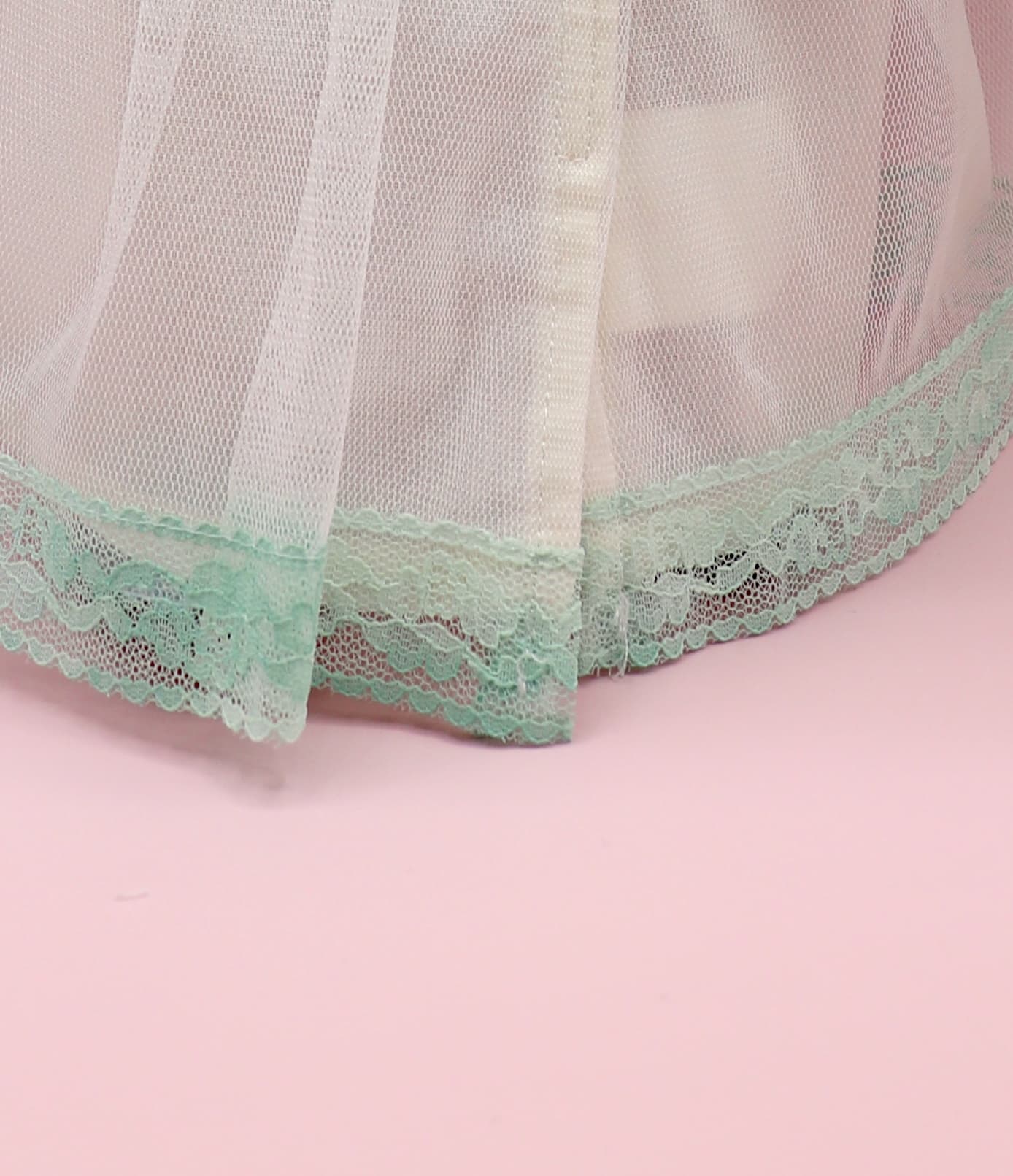 Vestido comunión muñeca ROSANNA TUL VERDE