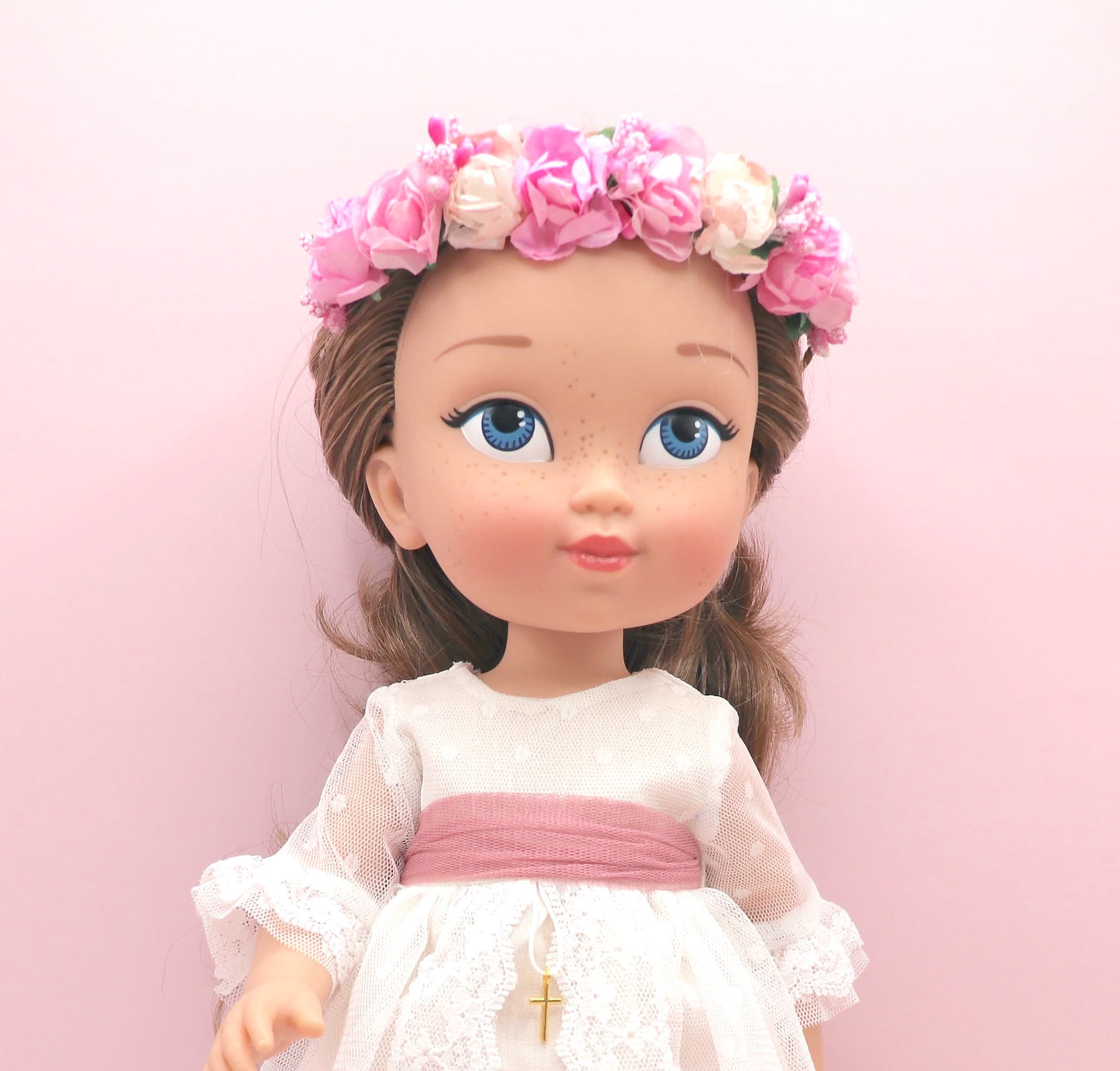 Coronita Iceberg muñeca - Rosa chicle