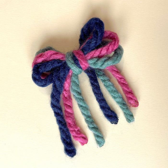 Cordones gruesos de lana