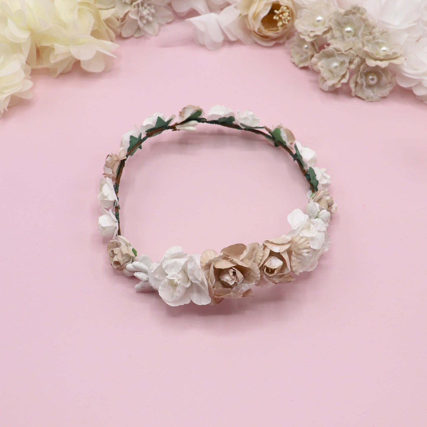 LADY doll crown - Aqua green