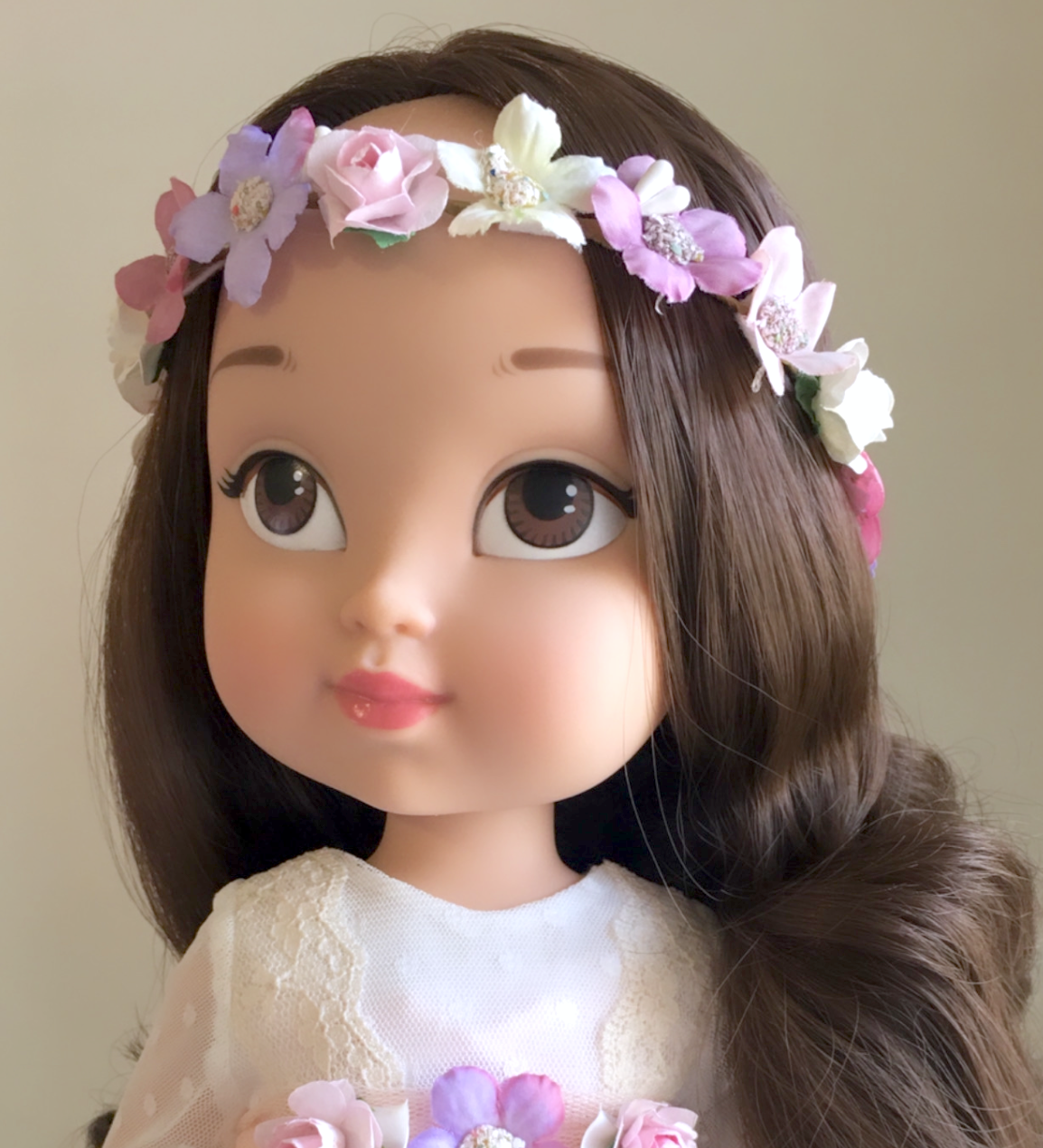 Personalize a coroa LADY da sua boneca