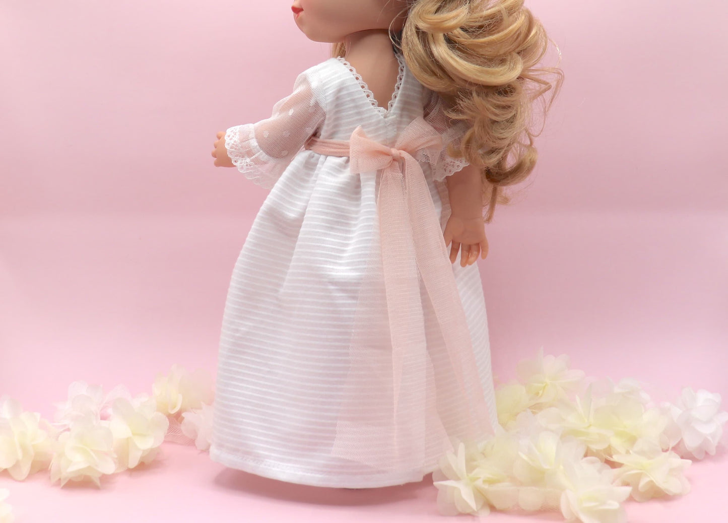Victoria doll communion dress