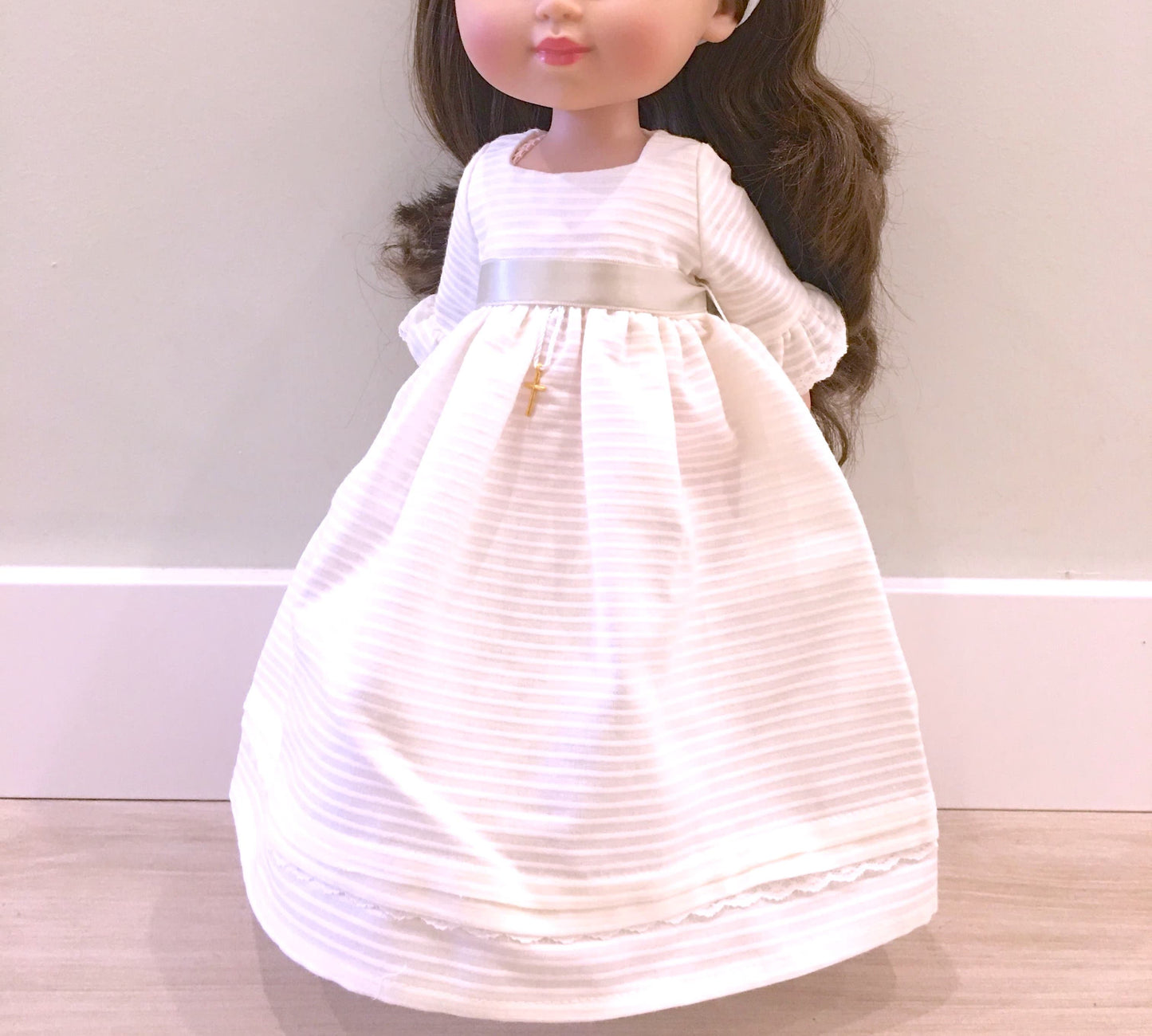 Vestido de comunhão boneca Victoria