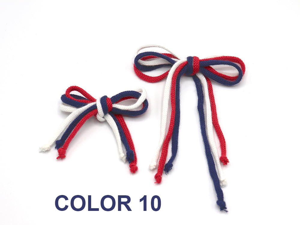 Cordones finos para el pelo – 17 combinaciones.