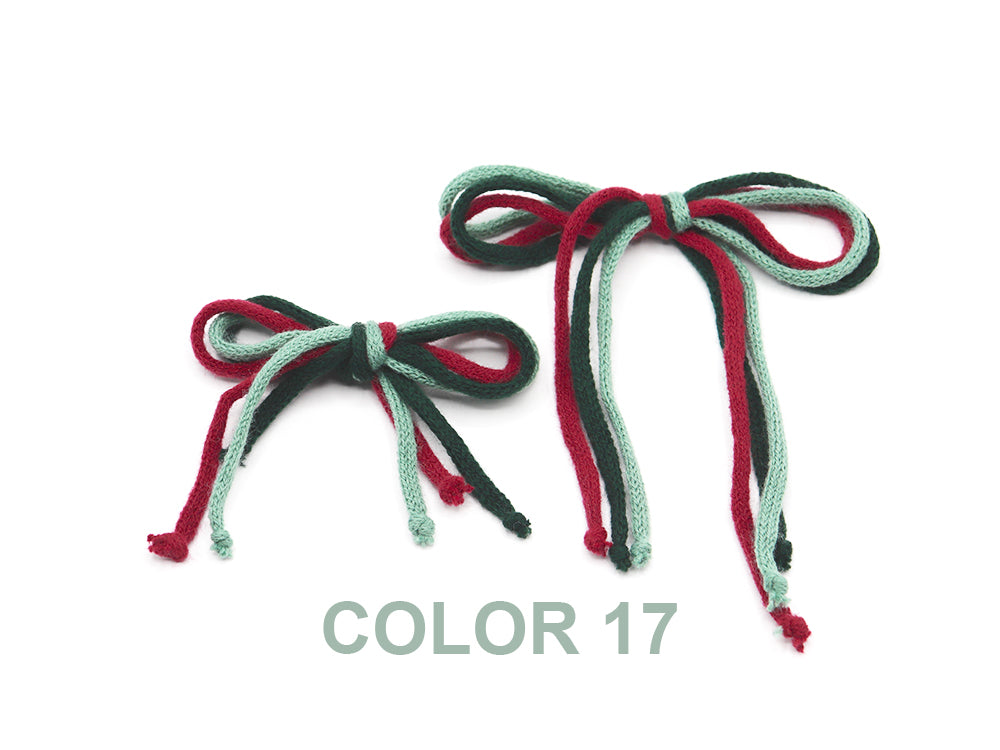 Cordones finos para el pelo – 17 combinaciones.