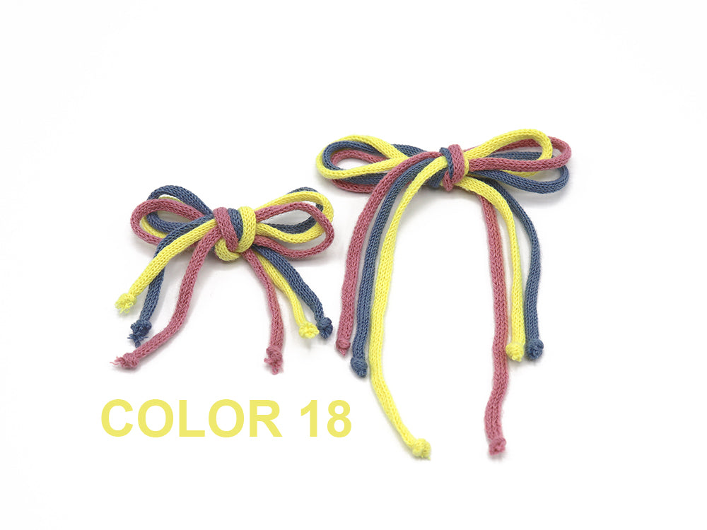 Cordones finos para el pelo – 17 combinaciones.