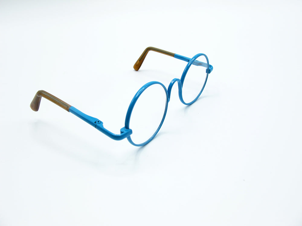 Gafas de juguete en azul para muñeca