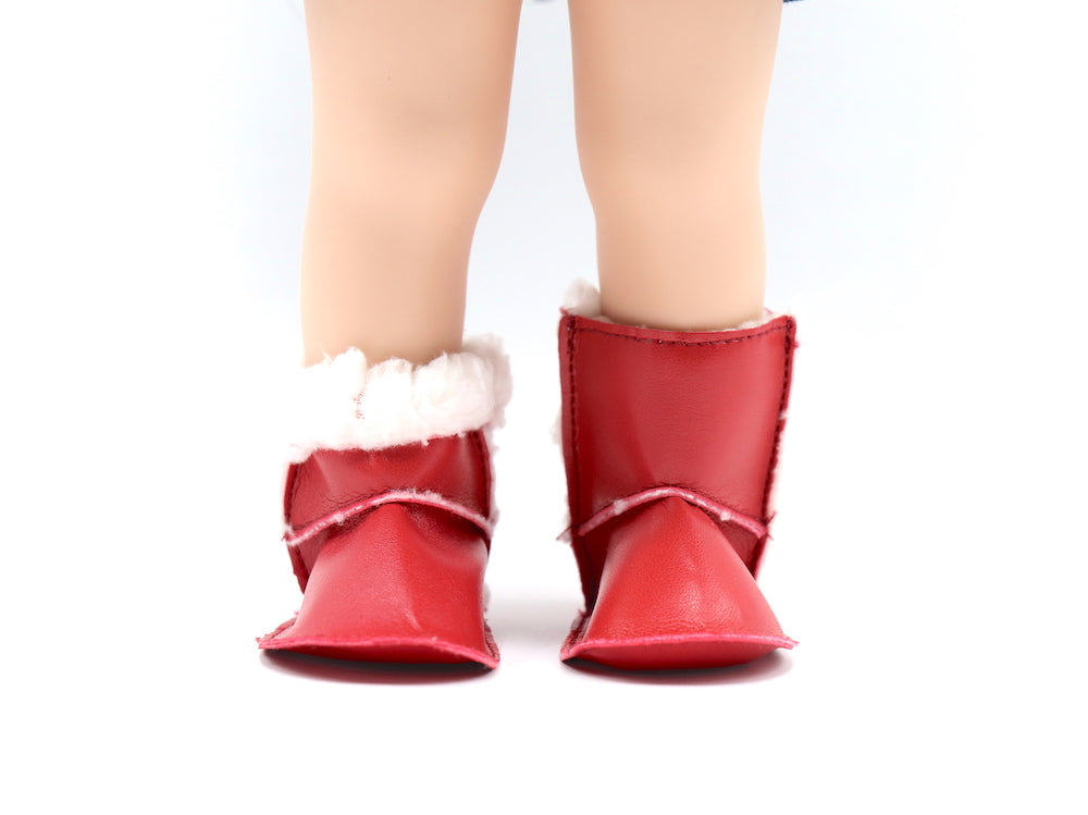 Botita australiana en rojo – Muñeca