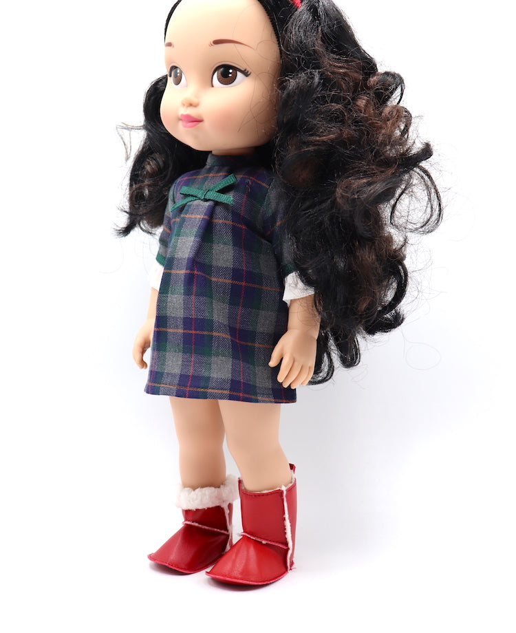 Botita australiana en rojo – Muñeca