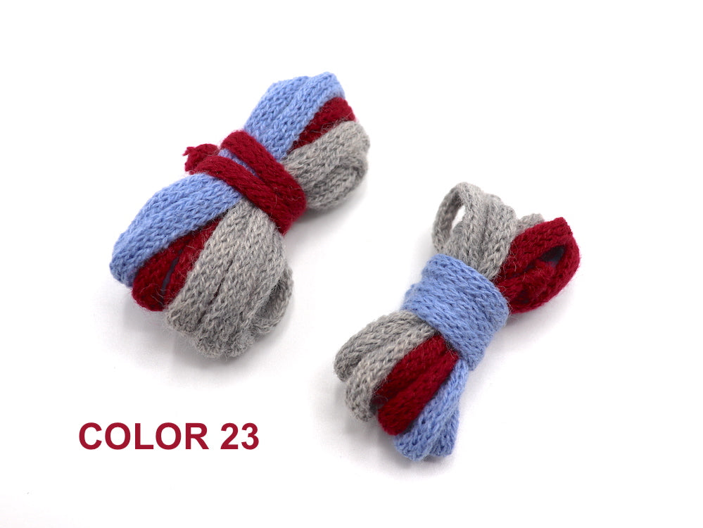 Cordones finos para el pelo – 17 combinaciones.