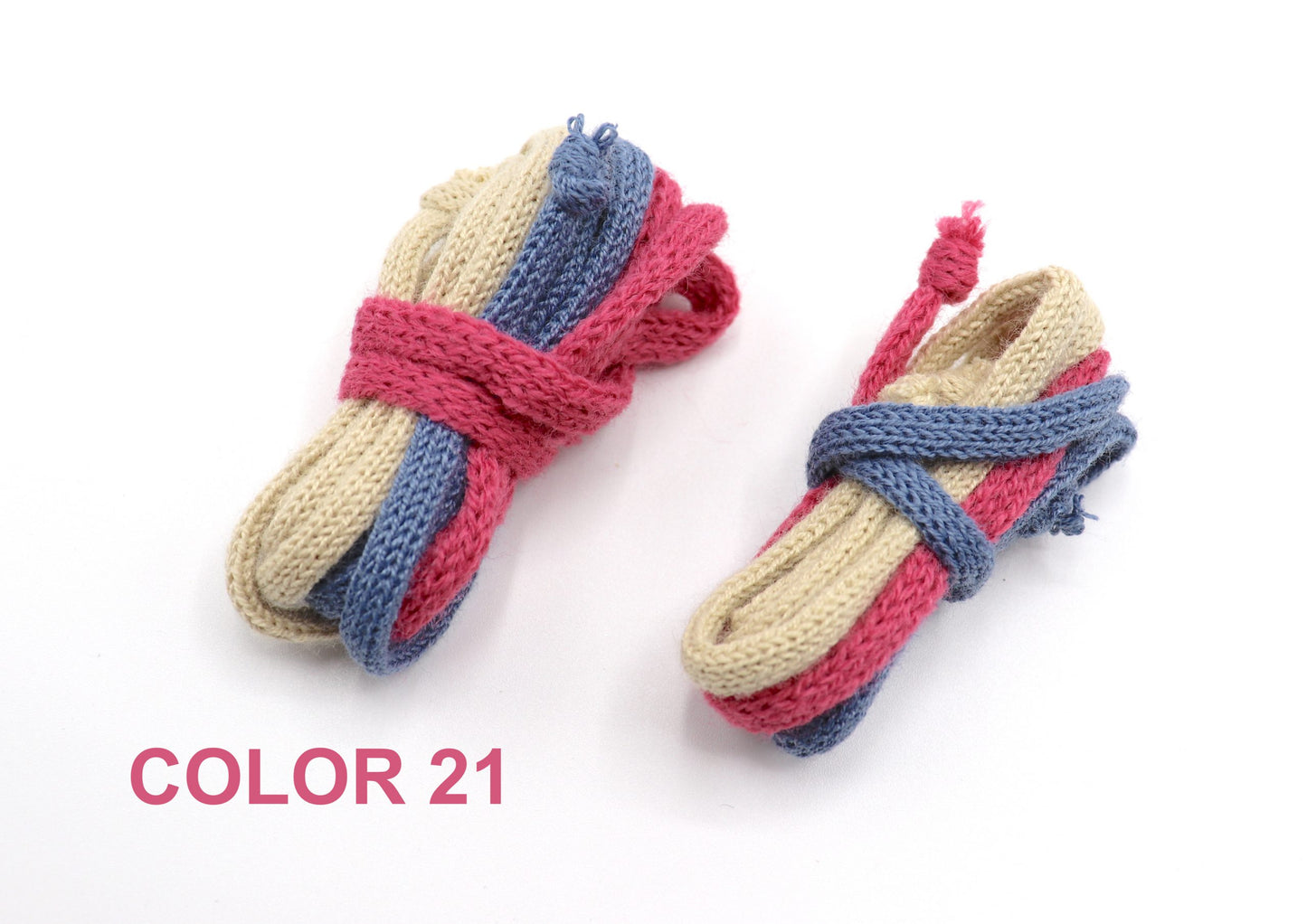 Cordones finos para el pelo – 17 combinaciones.