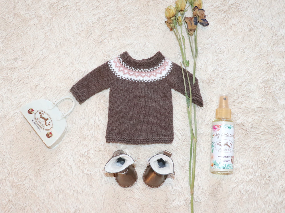 Vestido Aspen Marrom – Boneca