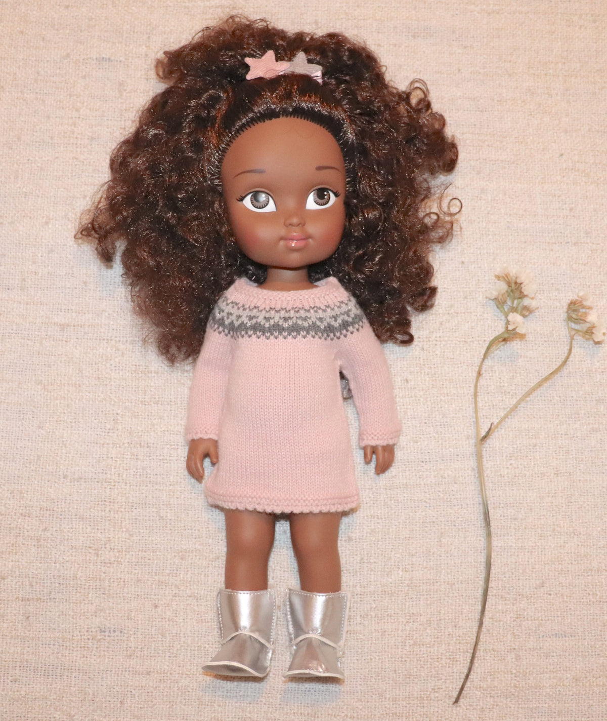Vestido Aspen Rosa – Boneca
