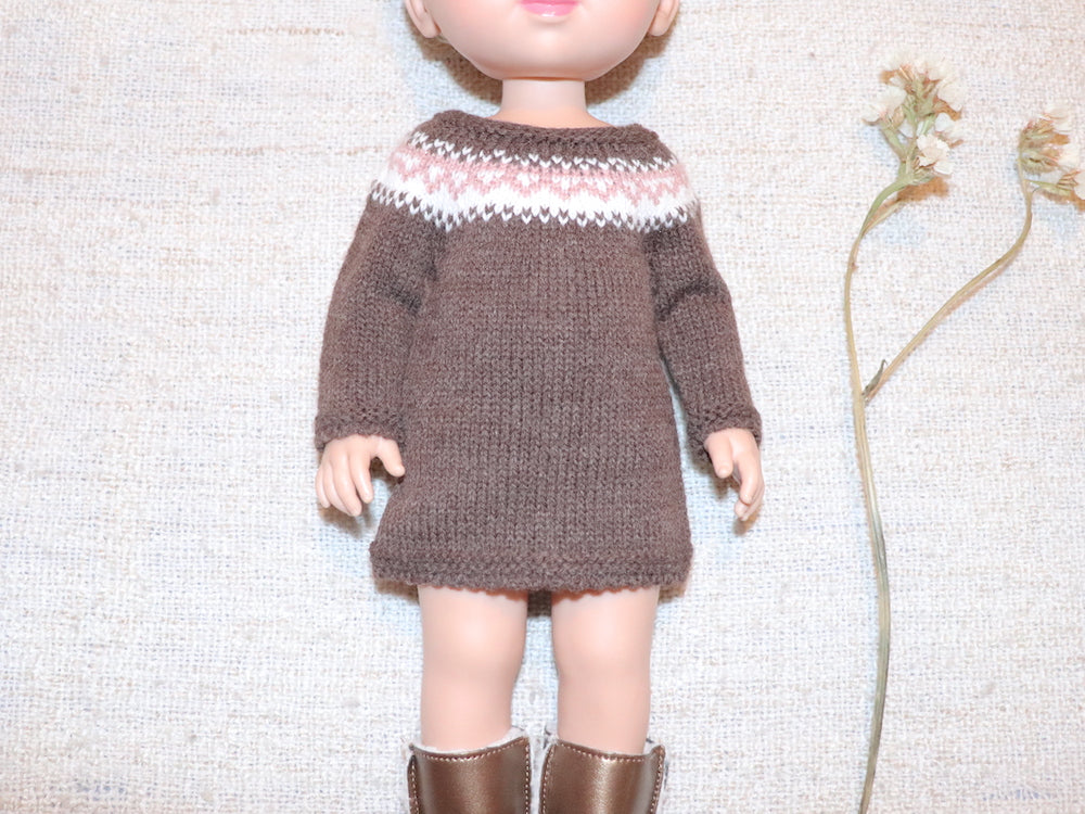 Vestido Aspen Marrom – Boneca