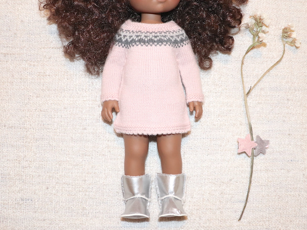 Vestido Aspen Rosa – Boneca