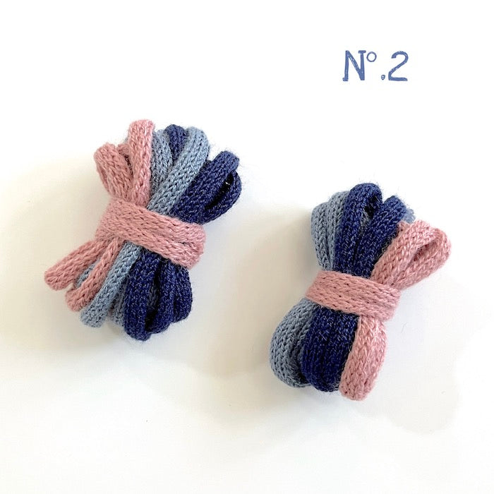 Cordones finos para el pelo – 17 combinaciones.
