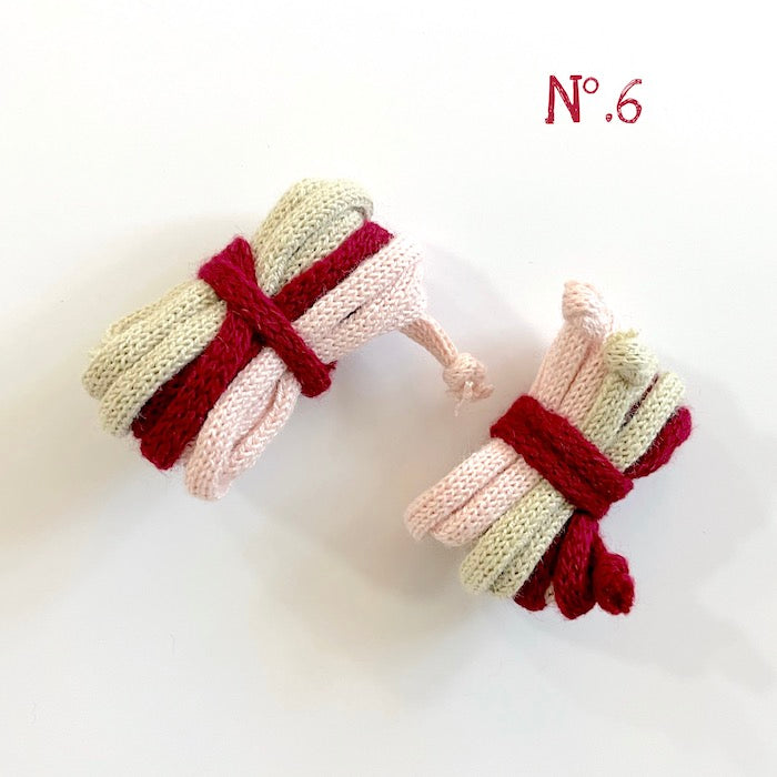 Cordones finos para el pelo – 17 combinaciones.